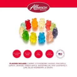 Albanese World's Best 12 Flavor Gummi Bears Candy - 9oz -Food Sale Stores GUEST 06076b42 33b5 4886 b603 424629c91261