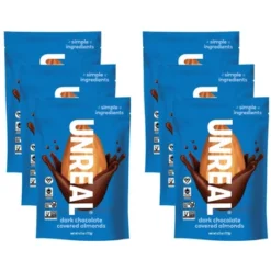 Unreal Dark Chocolate Covered Almonds- Case Of 6/4 Oz 9 Unreal Dark Chocolate Covered Almonds- Case Of 6/4 Oz -Food Sale Stores GUEST 061b234a 370b 43dd 99c9 c519f86de6cc
