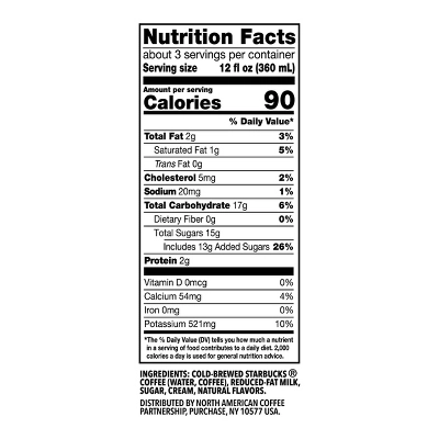 Starbucks Discoveries Vanilla Sweet Cream Cold Brew Coffee - 40 Fl Oz 6 Starbucks Discoveries Vanilla Sweet Cream Cold Brew Coffee - 40 Fl Oz - Image 4