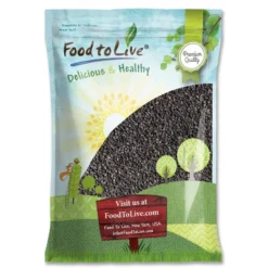 Organic Toasted Black Sesame Seeds – By Food To Live -Food Sale Stores GUEST 07d3e356 599f 4d27 8419 07ad69a59955