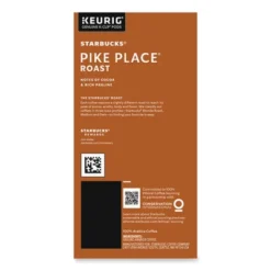Starbucks Pike Place Coffee K-Cups Pack, 24/Box -Food Sale Stores GUEST 08bacb7c c839 4eba 88a0 6db1e68b504e