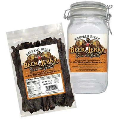 Buffalo Bills Honey Ale Beef Jerky 1 Bag Starter Kit (1 Bag And 1 Jar) 8 Buffalo Bills Honey Ale Beef Jerky 1 Bag Starter Kit (1 Bag And 1 Jar) - Image 6