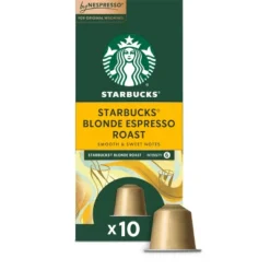 Starbucks By Nespresso Original Line Pods Light Roast Coffee Blonde Espresso Roast - 10ct -Food Sale Stores GUEST 0bcb7839 0001 40fc 8c63 3914641c5943