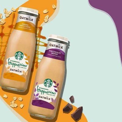Starbucks Frappuccino Oatmilk Dark Chocolate Brownie Coffee Drink - 13.7 Fl Oz Bottle 4 Starbucks Frappuccino Oatmilk Dark Chocolate Brownie Coffee Drink - 13.7 Fl Oz Bottle - Image 2