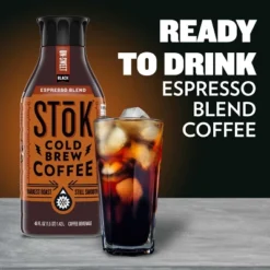 SToK Espresso Blend Un-sweet Black Cold Brew Coffee - 48 Fl Oz -Food Sale Stores GUEST 109c278d 5b21 411f a50f 3e26d72e945a