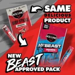 Jack Link's MrBeast Mini Beef Sticks Original - 6oz/12ct -Food Sale Stores GUEST 10b86328 6bce 4ead b89c 41b3d9b42a6d