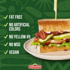 Claussen Dill Sandwich Pickle Slices - 20 Fl Oz -Food Sale Stores GUEST 1195555d b1ca 4e4d 9dee d611d68b4e85