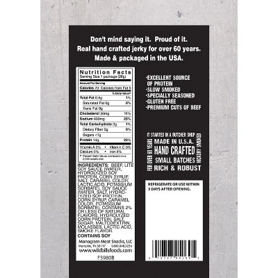 Wild Bill's 12-ct Original Hickory Beef Jerky 1oz Tender Tip Packs - 4 Bundles Of 12 4 Wild Bill's 12-ct Original Hickory Beef Jerky 1oz Tender Tip Packs - 4 Bundles Of 12 - Image 2
