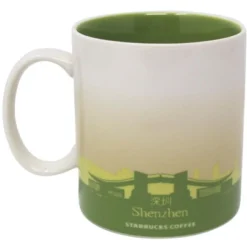 Starbucks Global Icon Series Shenzhen Ceramic Mug, 16 Oz
