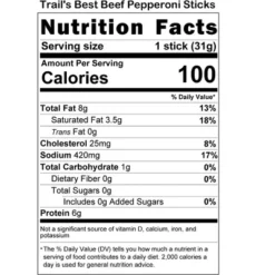 Trail's Best 1.1oz Beef Pepperoni Sticks 16-ct Tubs - 2 Tubs -Food Sale Stores GUEST 16c487e8 0161 4660 ab89 7158d8b2f3be