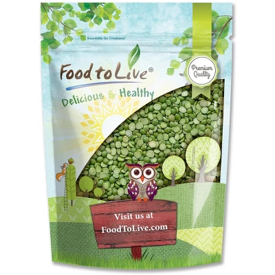 Green Split Peas - By Food To Live 9 Green Split Peas - By Food To Live - Image 7