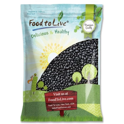 Black Turtle Beans - By Food To Live 4 Black Turtle Beans - By Food To Live - Image 2