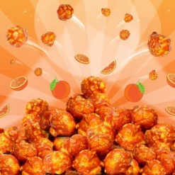 Orange Flavored Popcorn By It's Delish -Food Sale Stores GUEST 1bf0d426 2385 4d83 bc7c d4b3ed1df120