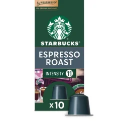 Starbucks By Nespresso Original Line Pods Dark Roast Coffee Espresso Roast - 10ct -Food Sale Stores GUEST 1e901e9f e59b 4571 9bf4 f77fb6e93268