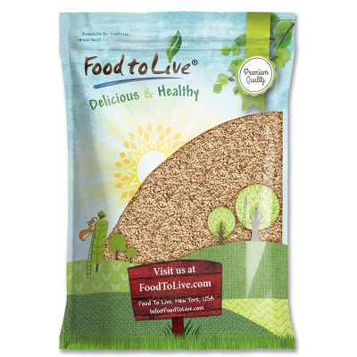 Unhulled Sesame Seeds - By Food To Live 8 Unhulled Sesame Seeds - By Food To Live - Image 6