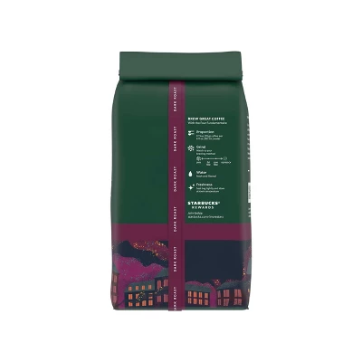 Starbucks French Roast Dark Roast Whole Bean Coffee - 12oz 6 Starbucks French Roast Dark Roast Whole Bean Coffee - 12oz - Image 4