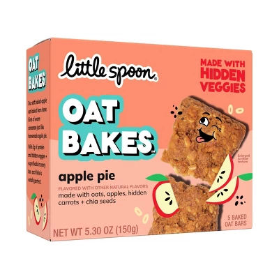 Little Spoon Apple Pie Baked Oat Baked Bar Kids' Snacks - 5.3oz/5ct 8 Little Spoon Apple Pie Baked Oat Baked Bar Kids' Snacks - 5.3oz/5ct - Image 6