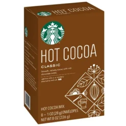 Starbucks Classic Hot Cocoa Mix - 8oz/8ct -Food Sale Stores GUEST 270d7b76 e71a 4c38 9ca6 8fb2d369bf62