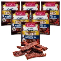 Bridgford Sweet Baby Ray’s Beef Jerky Honey BBQ 3.25 Oz - Ready-to-Eat High Protein Jerky For Midday Energy Boost Or A Post Workout Snack -Food Sale Stores GUEST 2785189e b158 4b2a 864a be214d47e910