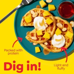 Eggo Protein Frozen Waffles Buttermilk Vanilla - 12.3oz/10ct -Food Sale Stores GUEST 28b2c445 5795 462e 8cd2 33974e241d19