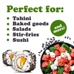 Organic Toasted Black Sesame Seeds – By Food To Live -Food Sale Stores GUEST 2914c2e2 270e 4c55 b6ad e48ab2705487