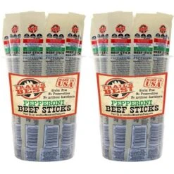 Trail's Best 1.1oz Beef Pepperoni Sticks 16-ct Tubs - 2 Tubs -Food Sale Stores GUEST 294f93c1 c300 4a54 b9e4 c52539a2164e