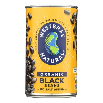 Westbrae Foods Organic Black Beans - Case Of 12 - 25 Oz 4 Westbrae Foods Organic Black Beans - Case Of 12 - 25 Oz - Image 2