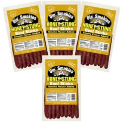 Buffalo Bills 7oz Honey Stung Ole Smokies (Beef Sticks) - Four 7oz Packs -Food Sale Stores GUEST 29a59c17 d044 4673 b261 386372914bbf