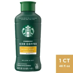 Starbucks Unsweetened Blonde Roast Iced Coffee - 48 Fl Oz 7 Starbucks Unsweetened Blonde Roast Iced Coffee - 48 Fl Oz -Food Sale Stores GUEST 2a526053 384f 4b59 967e 8358ce008c4b