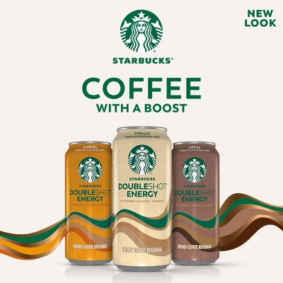Starbucks Doubleshot Energy Vanilla - 4pk/11 Fl Oz Cans 7 Starbucks Doubleshot Energy Vanilla - 4pk/11 Fl Oz Cans - Image 5