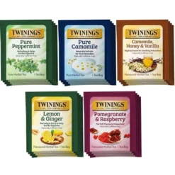 Twinings Five Flavor Variety Herbal Tea Bags - Caffeine Free - 1.21oz/20ct 10 Twinings Five Flavor Variety Herbal Tea Bags - Caffeine Free - 1.21oz/20ct -Food Sale Stores GUEST 2ceffef3 ba89 49ff 9d48 657dc485c028