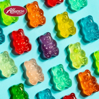 Albanese Worlds Best 12 Flavor Gummi Bears Candy - 36oz 8 Albanese Worlds Best 12 Flavor Gummi Bears Candy - 36oz - Image 6