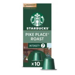 Starbucks By Nespresso Original Line Pods Medium Roast Coffee Pike Place Roast - 10ct -Food Sale Stores GUEST 2ec8227f c4bd 404a a99a a9aa2178db2c