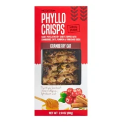 Nu Bake Cranberry Oat Handmade Phyllo Crisps 2.8 Oz -Food Sale Stores GUEST 3044775b 8139 47d0 8076 4724d9910fd4