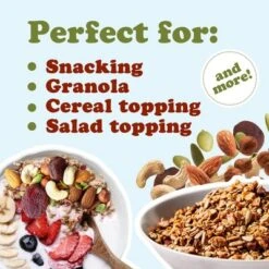 Organic Active Life Trail Mix — Raw And Non-GMO Snack Mix Contains Cashews, Pumpkin Seeds, Apricots, Hazelnuts, Almonds. Vegan, Kosher, Bulk -Food Sale Stores GUEST 31090213 d28a 42df aff8 329d14db850f