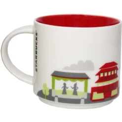 Starbucks You Are Here Series Xi'An Ceramic Mug, 14 Oz