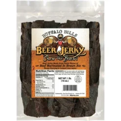 Buffalo Bills 16oz Premium Beer Beef Jerky Pieces (beef Jerky Marinated In Honey Brown Ale) -Food Sale Stores GUEST 357d7fa0 1d5e 4205 93aa a51e78c5a5ad