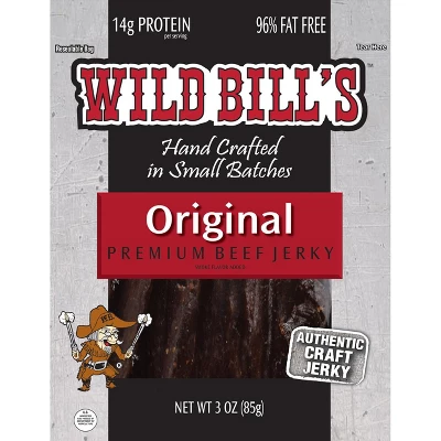 Wild Bill's Multi-Brand 3-Piece Jerky Sampler (3 Assorted Bags Of Beef Jerky) 3 Wild Bill's Multi-Brand 3-Piece Jerky Sampler (3 Assorted Bags Of Beef Jerky)
