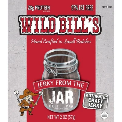 Wild Bill's Original Hickory Smoked Beef Jerky From The Jar 2 Ounce Pack (3 Count) 6 Wild Bill's Original Hickory Smoked Beef Jerky From The Jar 2 Ounce Pack (3 Count) - Image 4