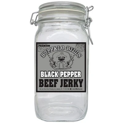 Buffalo Bills Black Pepper Beef Jerky 3 Bag Starter Kit (3 Bags And 1 Jar) 5 Buffalo Bills Black Pepper Beef Jerky 3 Bag Starter Kit (3 Bags And 1 Jar) - Image 3