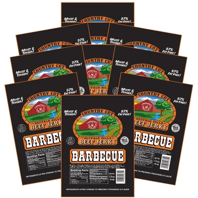 Buffalo Bills 1.5oz Barbecue Country Cut Beef Jerky - Ten 1.5oz Packs 7 Buffalo Bills 1.5oz Barbecue Country Cut Beef Jerky - Ten 1.5oz Packs - Image 5