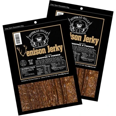 Buffalo Bills 10oz Original Venison Jerky Strips Packs (two 10oz Packs Venison Jerky Strips) 5 Buffalo Bills 10oz Original Venison Jerky Strips Packs (two 10oz Packs Venison Jerky Strips) - Image 3