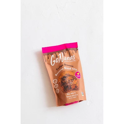 GoNanas Fudge Brownie Banana Bread Mix - 12.4oz 7 GoNanas Fudge Brownie Banana Bread Mix - 12.4oz - Image 5