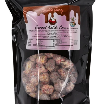 Gold Dust Kettle Corn 6.5 Oz Chocolate Covered Cherry Kettle Corn Non-GMO - Pack Of 2 5 Gold Dust Kettle Corn 6.5 Oz Chocolate Covered Cherry Kettle Corn Non-GMO - Pack Of 2 - Image 3