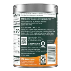 Starbucks Crema Collection Premium Salted Caramel Flavored Instant Coffee - 7.12oz -Food Sale Stores GUEST 416dfb11 cb1b 4b62 b42a ab0e2359055d