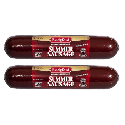 Bridgford Summer Sausage 16 Oz - Protein-Rich Keto-Friendly Shelf-Stable Snack - Great For Sausage Rolls And On Your Charcuterie Boards 10 Bridgford Summer Sausage 16 Oz - Protein-Rich Keto-Friendly Shelf-Stable Snack - Great For Sausage Rolls And On Your Charcuterie Boards - Image 8