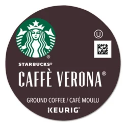 Starbucks Caffe Verona Coffee K-Cups Pack, 24/Box