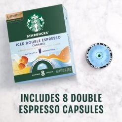 Starbucks By Nespresso Vertuo Line Iced Double Espresso Caramel Flavored Light Roast Coffee Pods 14 Starbucks By Nespresso Vertuo Line Iced Double Espresso Caramel Flavored Light Roast Coffee Pods -Food Sale Stores GUEST 43d8af9d 497d 4552 9089 3ddad68652b1