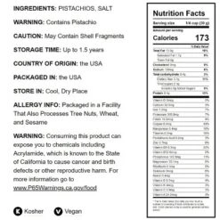 Dry Roasted Pistachio Kernels With Himalayan Salt - By Food To Live -Food Sale Stores GUEST 4454f519 ed91 4a55 9f8c cb2a660bbcde