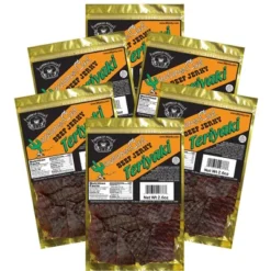 Buffalo Bills 2.6oz Western Cut Teriyaki Beef Jerky - Six 2.6oz Packs -Food Sale Stores GUEST 46c376f3 2a0c 4f5d 982a ecc515229ef2
